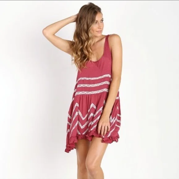 Free People | Dresses | Free People Viole And Lace Trapeze Dress Red Polka Dot | Poshmark Free People | Dresses | Free People Viole And Lace Trapeze Dress Red Polka Dot | Poshmark